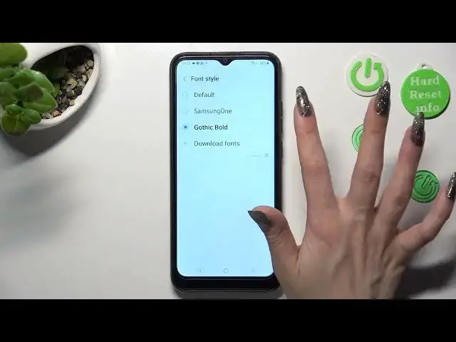 'Video thumbnail for How to Apply New Text Style in Samsung Galaxy A03 - Apply Font Style'