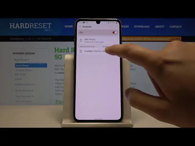 'Video thumbnail for How to Connect Bluetooth Device with LG V60 ThinQ – Pair Devices'