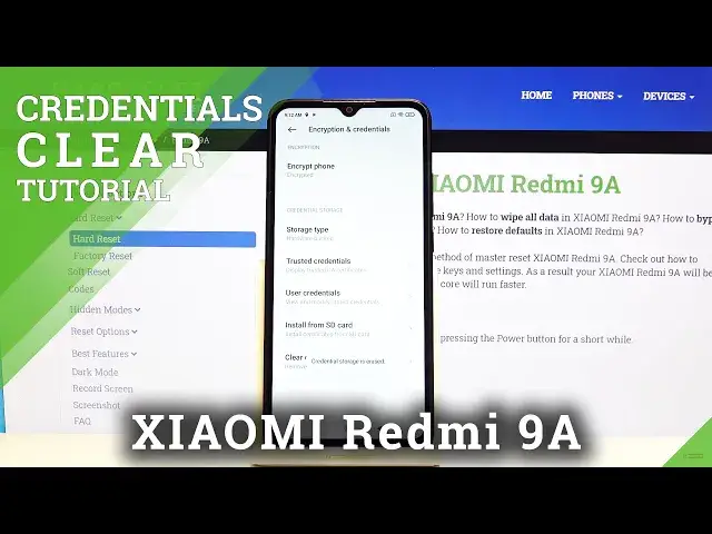 'Video thumbnail for How to Remove All Certificates in Xiaomi Redmi 9A - Clear Credentials'
