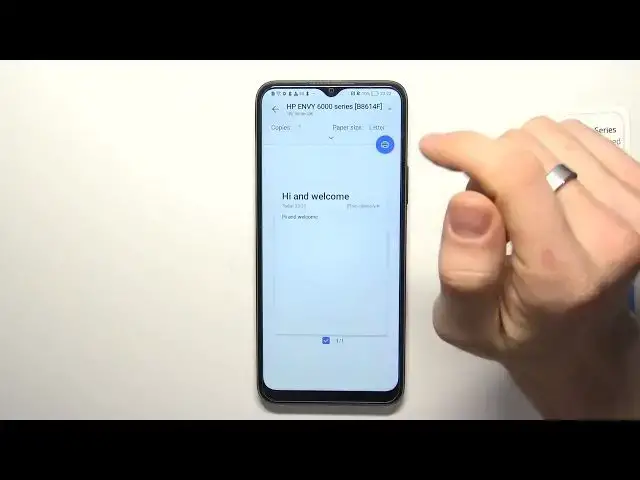Video thumbnail for How to print on HP envy 6000 series printer using Android