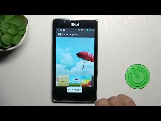 Video thumbnail for How to Change Home Screen Wallpaper in LG L7