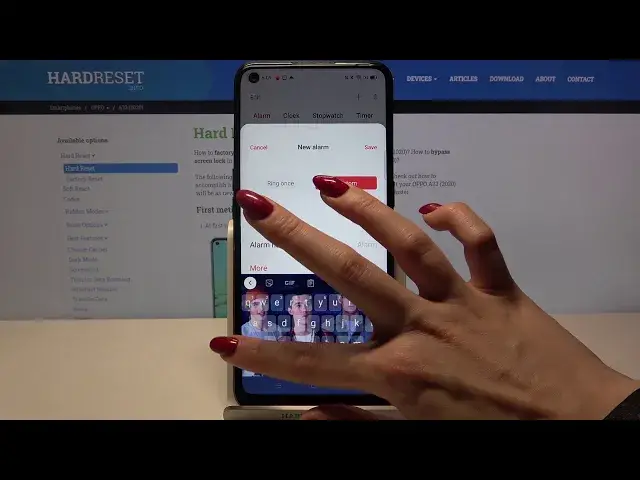 Video thumbnail for How to Set Up Alarm Clock on OPPO A33 2020 – Alarm Clock Settings