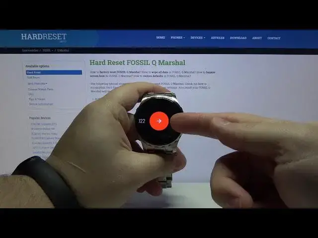 Video thumbnail for How to Set Current Date & Time in FOSSIL Q Marshal – Time Settings