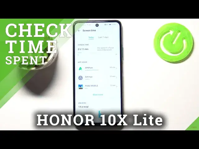 'Video thumbnail for How to Check Total Screen Time in HONOR 10X Lite – Check Display Time'