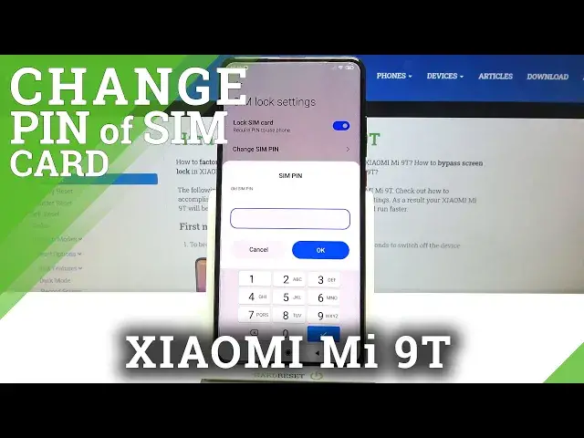 'Video thumbnail for How to Change SIM PIN in XIAOMI Mi 9T – Security Settings'