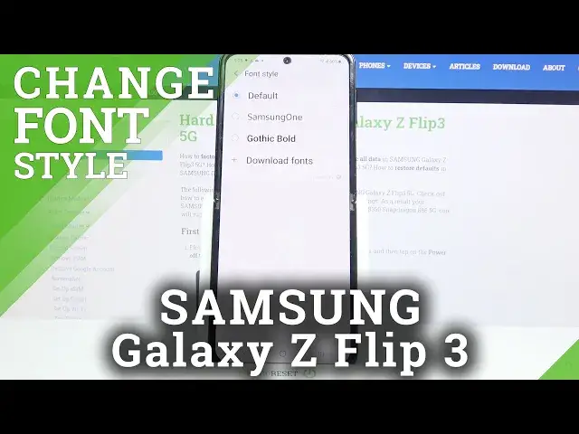 'Video thumbnail for How to Install Rosemary Font on SAMSUNG Galaxy Z Flip 3– Adjust Text Style'