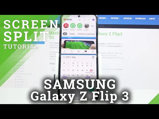 'Video thumbnail for How to Enter Split Screen on SAMSUNG Galaxy Z Flip 3 – Use Multitasking'