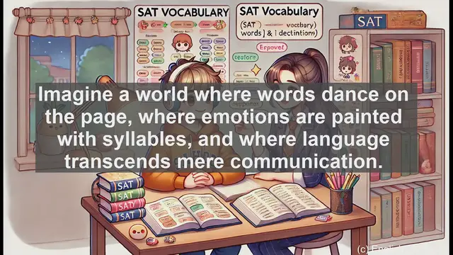 Video thumbnail for 5000 Must Know SAT Vocabulary - Understanding 'Poetic': More Than Just a Vocabulary Word