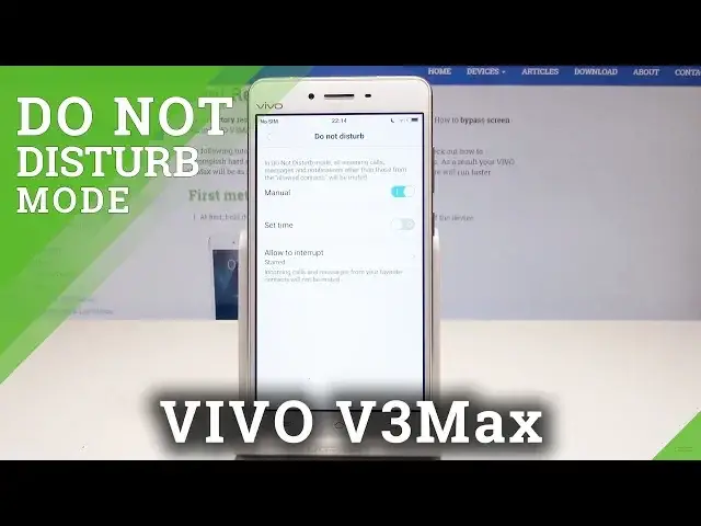 Video thumbnail for How to Activate Do Not Disturb in VIVO V3Max - Mute Sounds