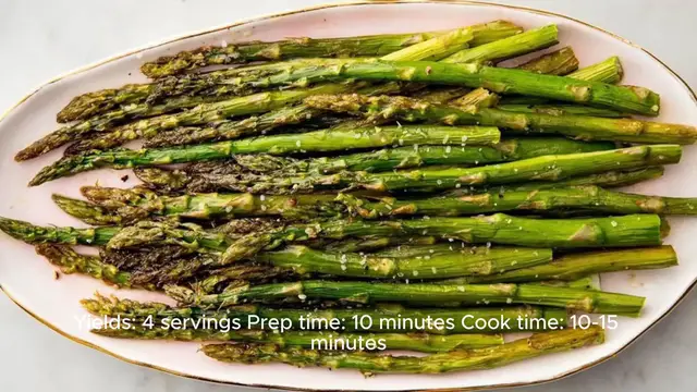 Video thumbnail for roasted asparagus recipe