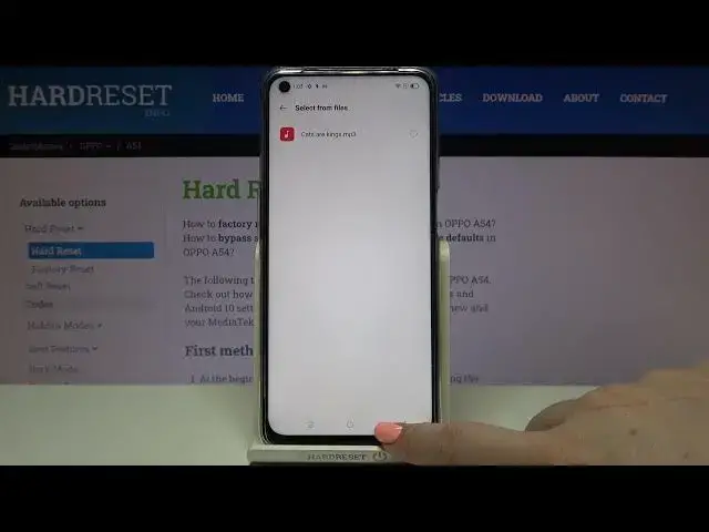 Video thumbnail for How to Change Ringtone on OPPO A54 – Set Up Ringtone