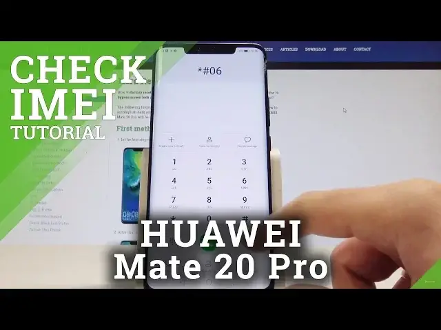 'Video thumbnail for How to Check IMEI on HUAWEI Mate 20 Pro – Find IMEI & Serial Number'