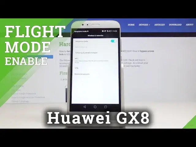 'Video thumbnail for How to Enable Airplane Mode in Huawei GX8 – Flight Mode Activation'