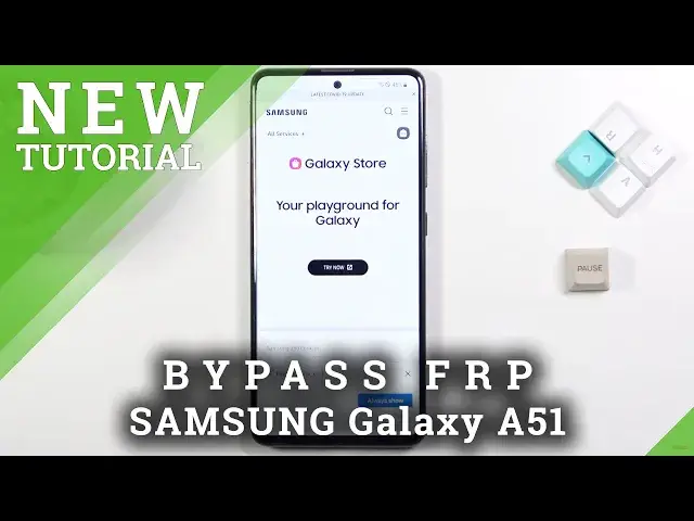 'Video thumbnail for How to Remove FRP Lock on SAMSUNG Galaxy A51 - Bypass Google Account Verification / Unlock FRP 2021'