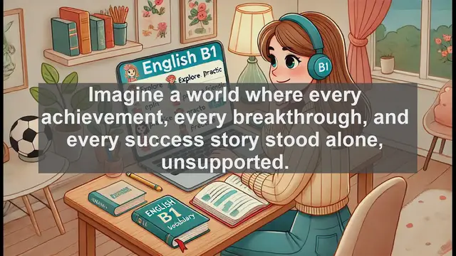 Video thumbnail for 2500 Must Know CEFR B1 Vocabulary - Understanding 'Support': A Key Word for B1 English