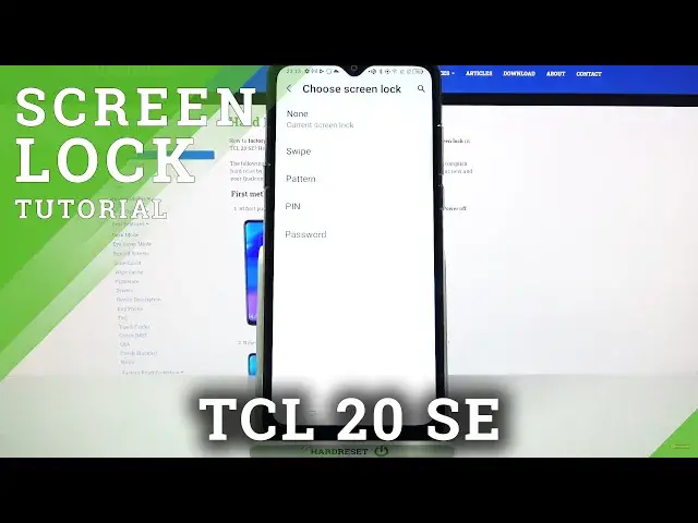 'Video thumbnail for How to Change Lock Method in TCL 20 SE – Screen Lock Protection'