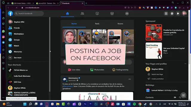 'Video thumbnail for How to Post a Job in Facebook 2024 (Full Guide)'