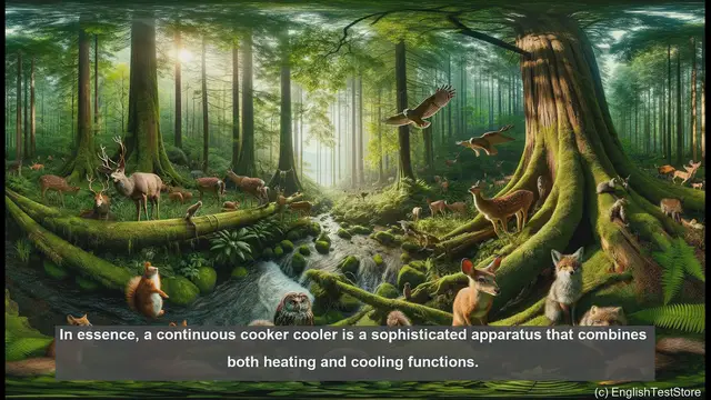 'Video thumbnail for Continuous cooker cooler in biology'