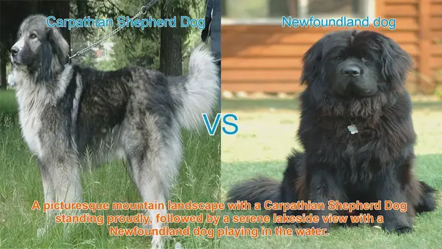 Video thumbnail for Carpathian Shepherd Dog vs. Newfoundland Dog: A Comprehensive Comparison