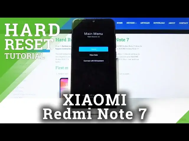 'Video thumbnail for How to Hard Reset Xiaomi Redmi Note 7 – Remove Screen Lock'