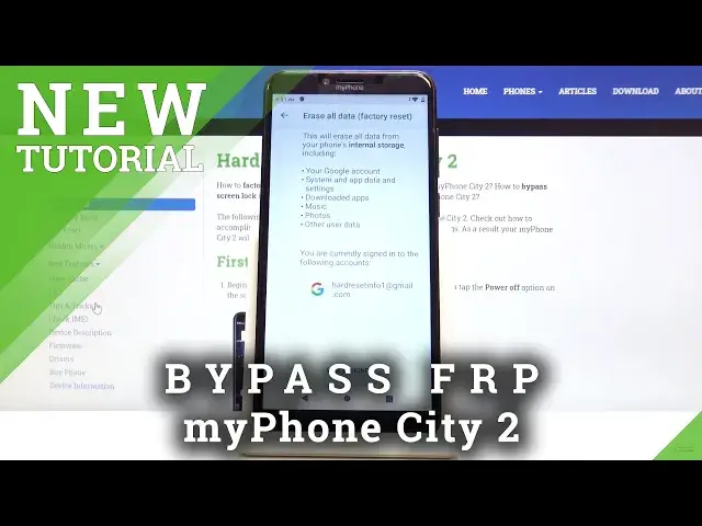 Video thumbnail for How to Bypass Google Protection in myPhone City 2 – Skip Factory Reset Protection