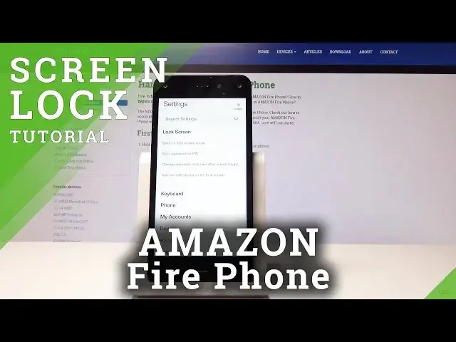 'Video thumbnail for How to Add PIN & Pattern in AMAZON Fire Phone - Set Up Lock Screen'
