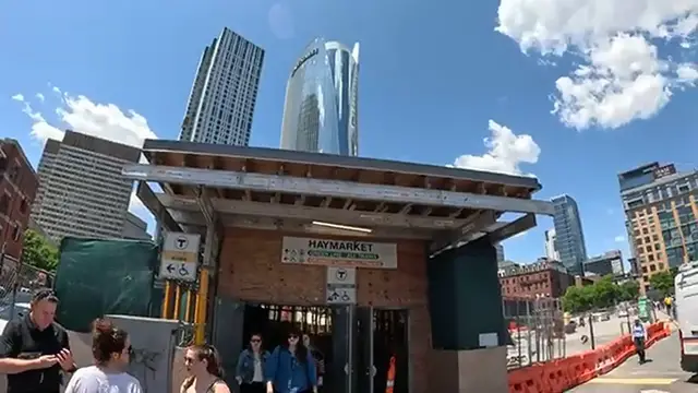 Video thumbnail for What It Looks Like to Walk Into a Boston Public Transportation Subway 👀🚆🚉