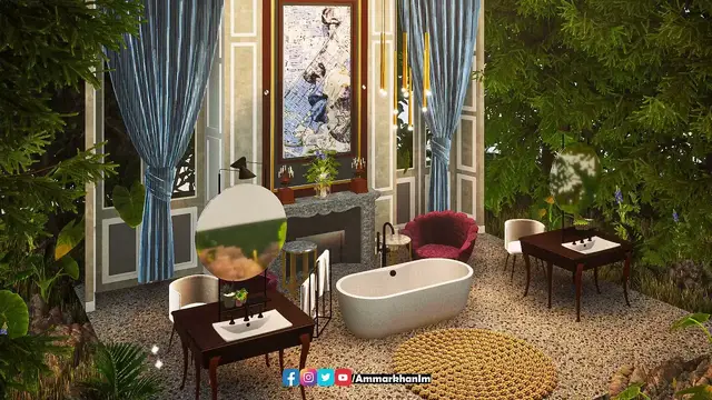 Video thumbnail for Twinmotion 2022 Fantasy Bath Tutorial | Ammar Khan