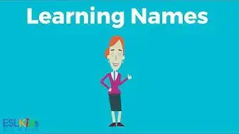 Video thumbnail for ESL Icebreaker: Learning Names