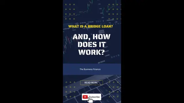 Video thumbnail for What is a Bridge Loan? #bridgeloans