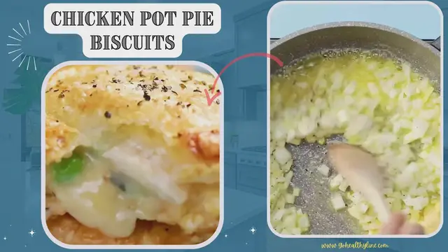 Video thumbnail for Chicken Pot Pie Biscuits