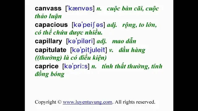 Video thumbnail for Essential Words for the GRE - Lesson 019