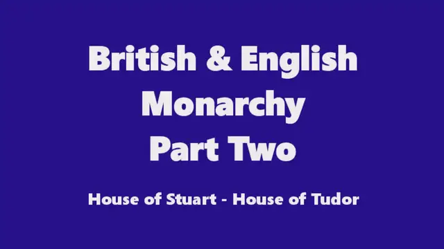 Video thumbnail for English and British Monarchy Part Two