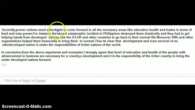 Video thumbnail for IELTS essay,