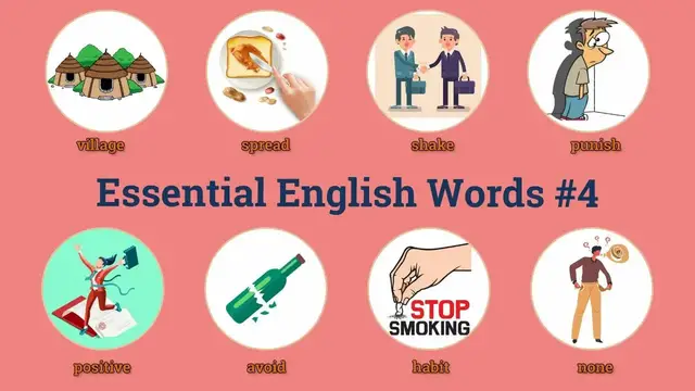 Video thumbnail for Essential English Words with Meaning and Sentences #4
