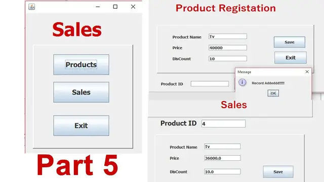 Video thumbnail for Sales Inventory Project using Java Mysql Part 5