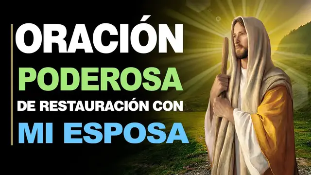 Video thumbnail for 🙏 Poderosa Oración de Sanidad y Restauración PARA MI ESPOSO O MI ESPOSA 💖
