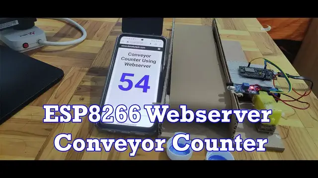 Video thumbnail for ESP8266 Object Counting with Mobile Application