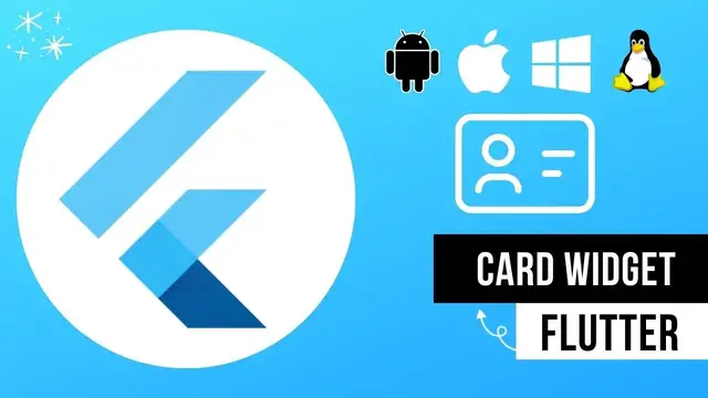 Video thumbnail for Flutter Card Widget - Flutter widget for beginners