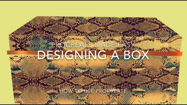 Video thumbnail for How to Design a Box On Procreate - Procreate Made Easy