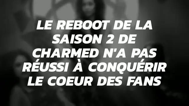 Video thumbnail for Le reboot de la saison 2 de Charmed n'a pas réussi à conquérir le coeur des fans