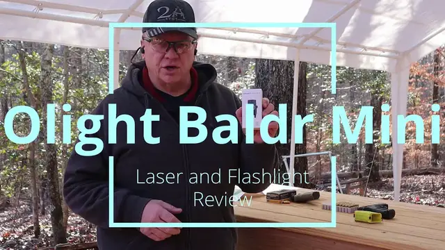 Video thumbnail for Olight Baldr Mini Green Laser and Flashlight Review