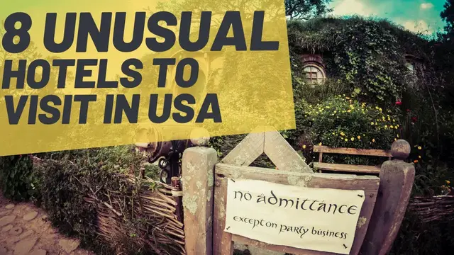 Video thumbnail for 8 Crazy Unique Places to Stay in the USA [and where to discover even more]
