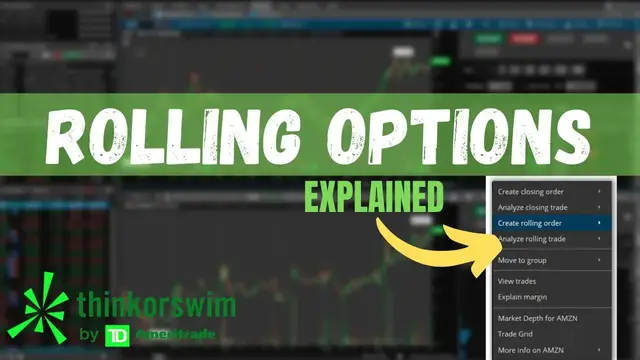 Video thumbnail for How to Roll Options on ThinkorSwim | Step-by-Step Tutorial