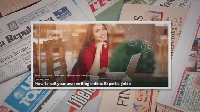 'Video thumbnail for How to sell your own writing online: Expert's guide'