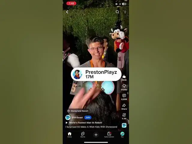 Video thumbnail for Mr beast make a wish #foryou #youtubeshorts #mrbeast