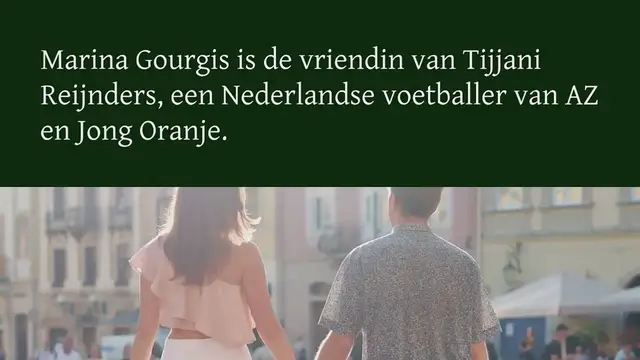 Video thumbnail for Marina Gourgis vriendin van Tijjani Reijnders:
