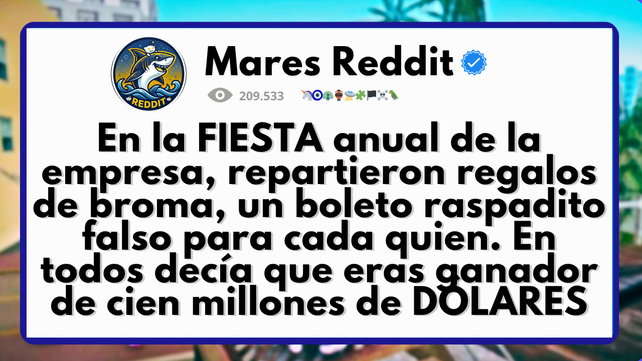 Video thumbnail for En la fiesta anual de la empresa, repartieron rega