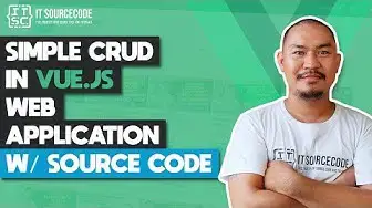 Video thumbnail for Simple CRUD in Vue.JS Web Application | Vue.JS Projects with Source Code