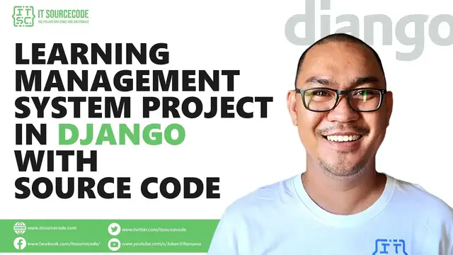 Video thumbnail for Learning Management System Project in Django with Source Code | Fee Django Projects with Source Code